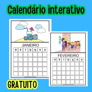 Calendário interativo