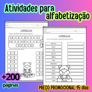 Atividades para alfabetização