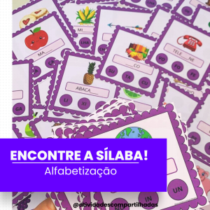 Encontrar a sílaba faltante