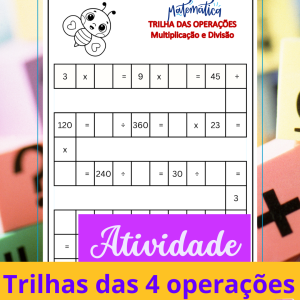 Atividades Trilhas Matemáticas