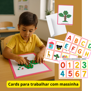 Cards para massinha