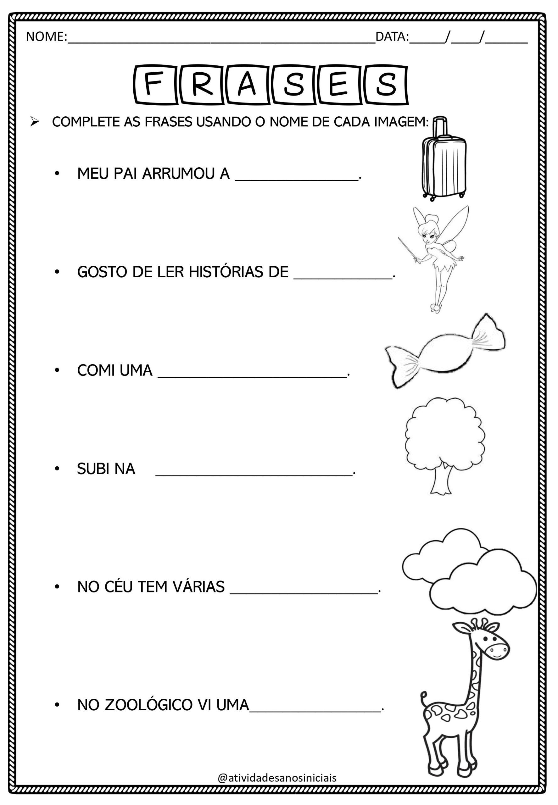 Produção de Frases e Textos - Imagem 3
