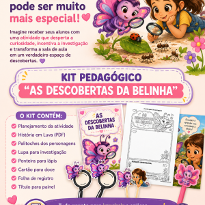 Kit: As descobertas da Belinha