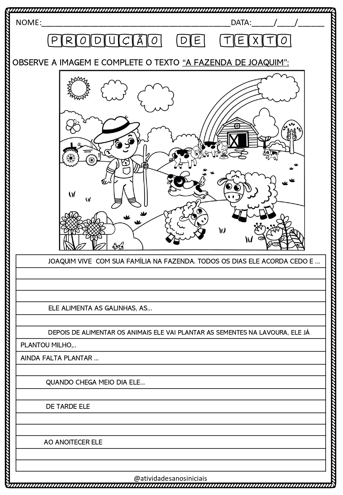 Produção de Frases e Textos - Imagem 9